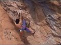 Dani Andrada climbing La Rambla