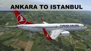 FSX SHORT FLIGHT ANKARA (LTAC) ISTANBUL (LTBA)  TU