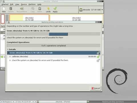how to grow ufs file system