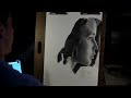 Drawing Katniss (Jennifer Lawrence) from THE HUNGER GAMES by Donovan Anderson http://t.co/QJEUc0G4d3