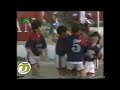 Cuando Messi la rompía en el fútbol infantil