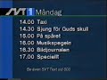 SVT1 closedown / avslutning 1996