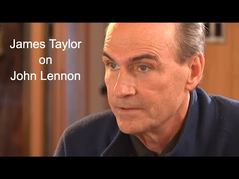 James Taylor about John Lennon on BBC