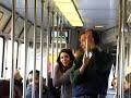 tramconducteur ziet ze vliegen