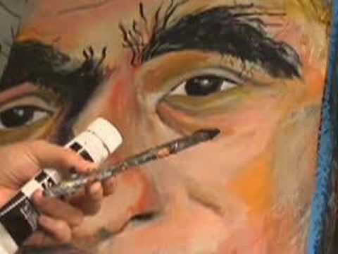 Martin Scorsese Painting