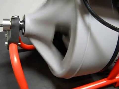 how to use ridgid k-400 drain cleaner