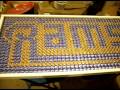 St. Louis Rams Beer Bottle Cap Beer Pong Table (Samsung TL100)