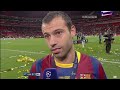 [HD] Javier Mascherano dedicates Champions League win to Liverpool fans