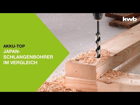 kwb AKKU-TOP: Der Japan Schlangenbohrer