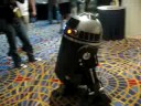 Dragon*Con 2008 - R2-D2 Entertains The Crowd