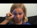 Half Butterfly Face Design Half Butterfly Face Design