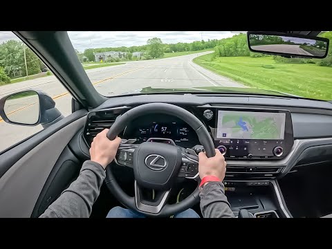 2024 Lexus TX 550h+ PHEV - POV Quick Drive (Binaural Audio)