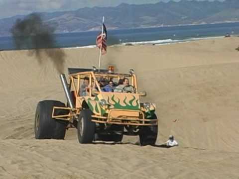 pismo - This is A FL120 Diesel truck transformed into massive sand buggy. It seats 8 and weighs about 15000 lbs empty!