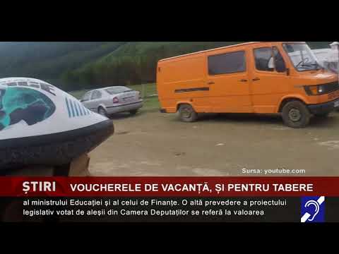 Voucherele de vacanță, și pentru taberele școlare