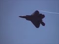 F22 Raptor - Raw footage p. 1 - Toronto Air Show Sept 1.07
