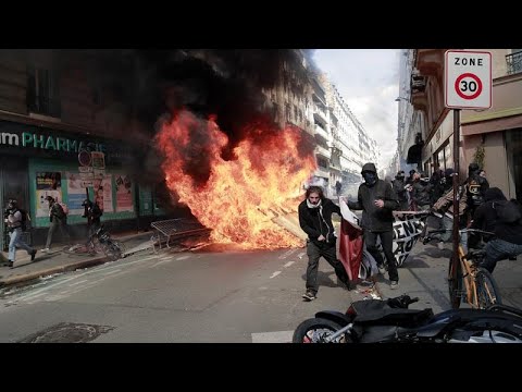 Europa: Demonstrationen und Krawalle - das war der 1. Mai