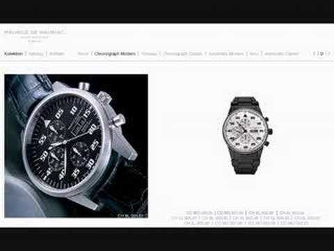 Chronograph Swiss Made Watch Collection Maurice De Mauriac