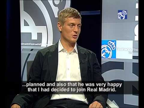 Toni Kroos' first interview as Real Madrid player Toni Kroos' first interview as Real Madrid player