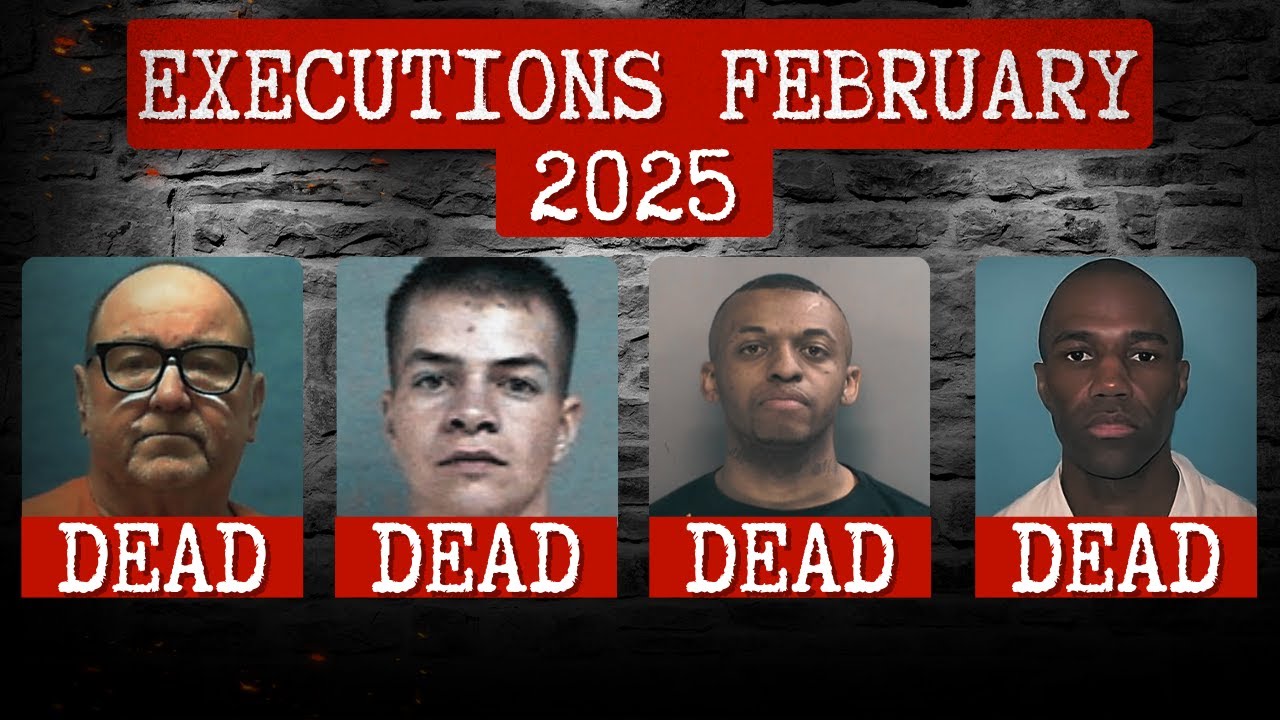 All PRISONERS EXECUTED in February 2025 (US): Last Meals & Final Words