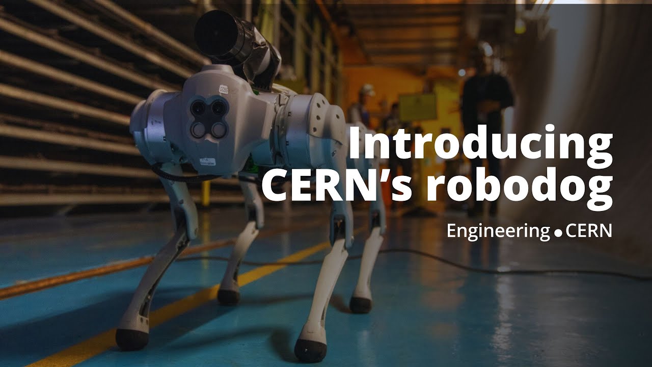 CERNquadbot : un robot chien pour détecter les fuites de radiation du LHC
