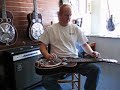Rayco Quilted Maple D-body Resonator Guitar