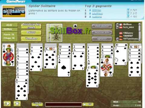 free spider solitaire