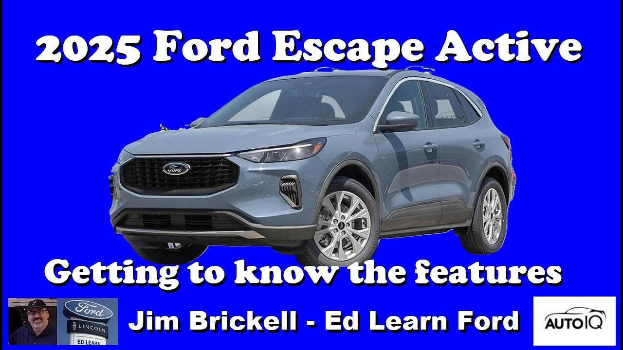 2025 Ford Escape Active - Getting to know the features