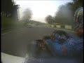 Cadwell Park in a shifter 250 kart
