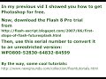 How to get Flash 8 for free