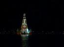 �rvore de natal na lagoa Rodrigo de Freitas Rio de Janeiro
