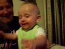 laughing