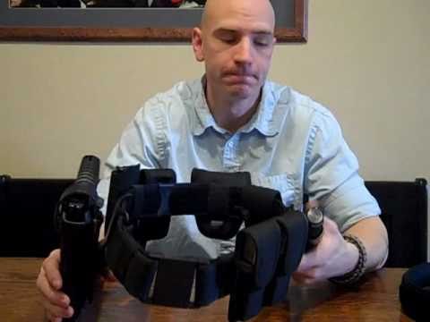 how to wear a police duty belt
