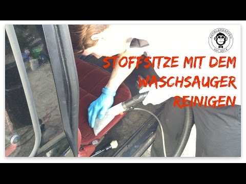 Anleitung: Stoffsitze reinigen mit dem Waschsauger  // Autopflege #17