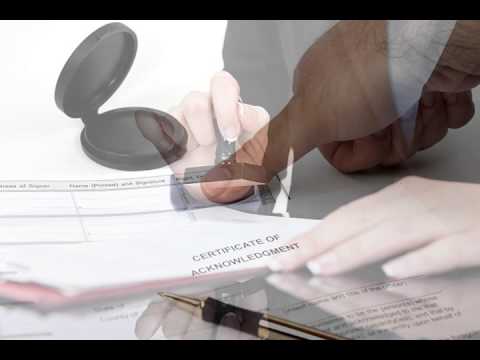 how to properly notarize a document in ny