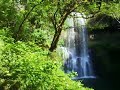 Lower South Falls Waterfall: Silver Creek Falls State Park Falls from Elevation