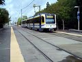 Light Rail arriving at 39th Street Station