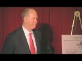 David Gergen speaks about homelessness, Boston, Pine Street
