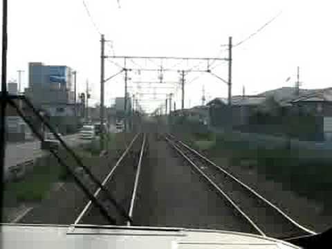 山陽本線　姫路→英賀保　前面展望動画