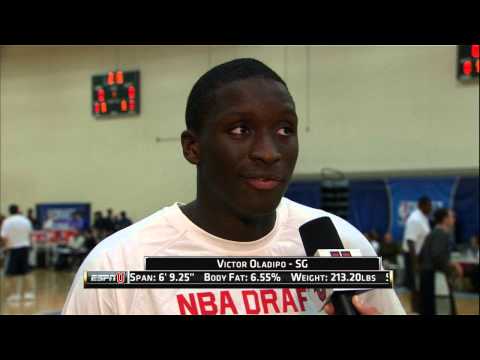 AT - Check out Indiana standout Victor Olapido speaking to the media at the 2013 Draft Combine! About the NBA: The NBA is the premier professional basketball leag...