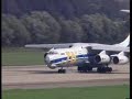 Crazy landing with IL76MF Crazy landing with IL76MF