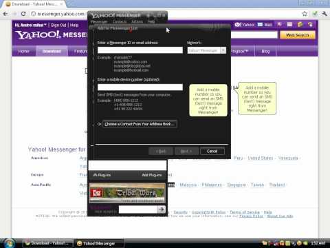 how to sign up for yahoo