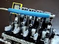 Lego Pneumatic V8 in action Lego Pneumatic V8 in action