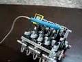 Lego Pneumatic V8 in action