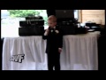 Video: Little Boy Gives Speech At Wedding Reception