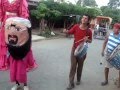 Gigantona en la ciudad de Rivas, Nicaragua