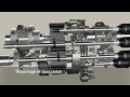 ZF automatic transmission with double clutch, no torque converters. Has several modes of function. Manual, automatic, sport and supersport. Lanuch control... For more information visit: www.petrolsmell.com This video is property of ZF