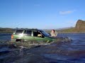 Jeep Cherokee stuck in Krossá * Iceland Jeep Cherokee stuck in Krossá * Iceland