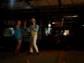 Midosuji Basics Bachata Hustle and Salsa Performance  Fukui Sunset Beach on 20 Aug2011