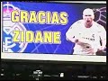 despedida de zidane (maracana)