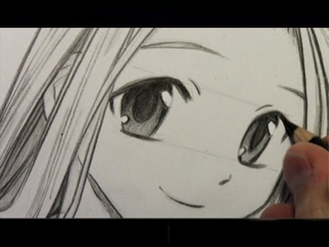 how to draw manga faces